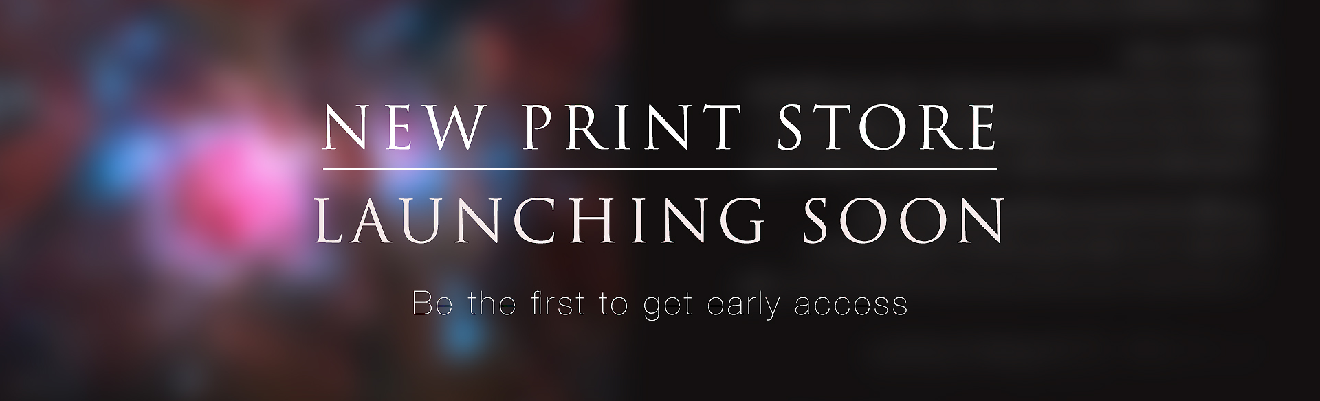 Nueva tienda de prints Dark Sky®